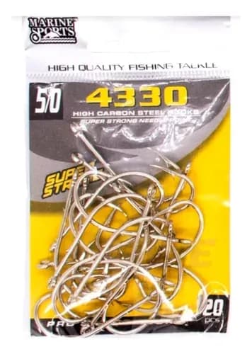 Anzol Marine 4330 Nickel Ct 5/0 C/20