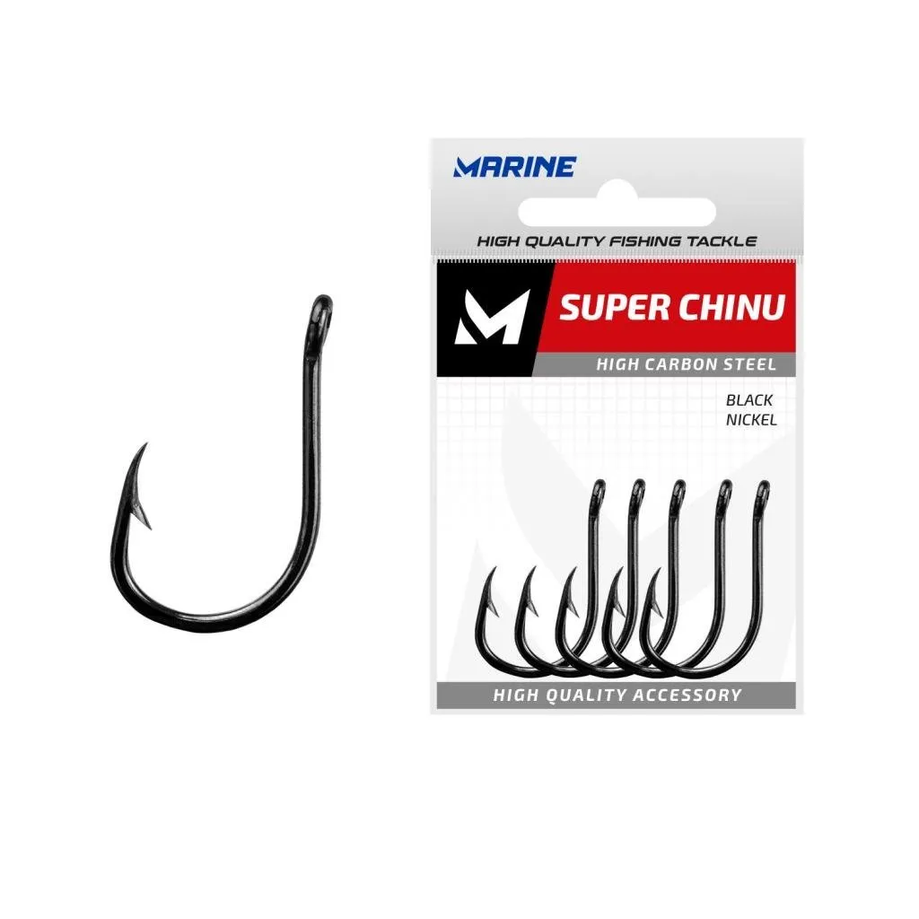 Anzol Marine Super Chinu Blacknickel Ct 6