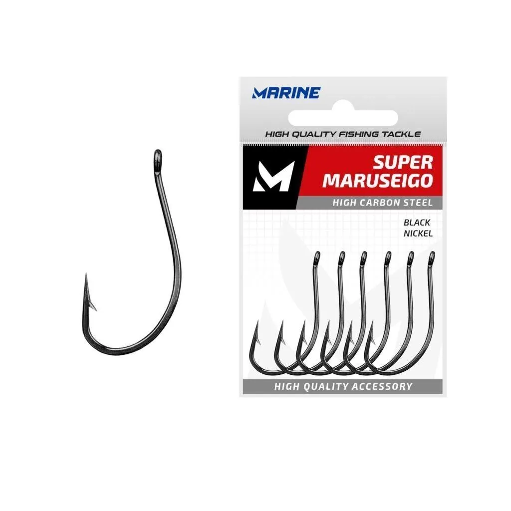 Anzol Marine Super Maruseigo Black Nickel Ct 10 C/50