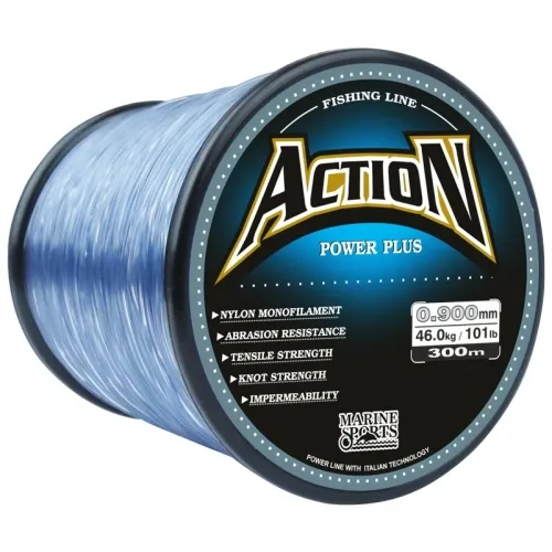 Linha de Pesca Marine Action Power Plus Nylon 53LB 0.60Mm 600M