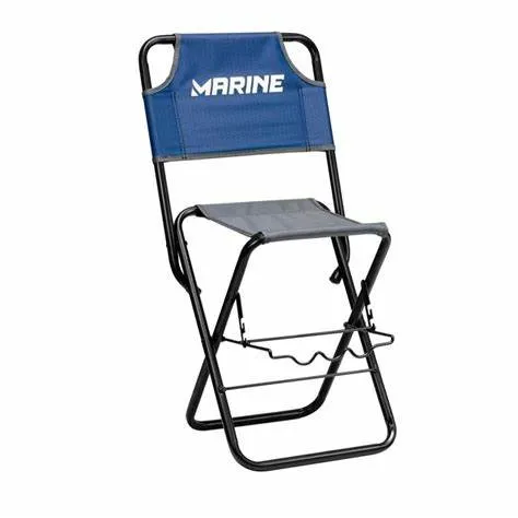 Cadeira Dobrável de Pesca Marine M-cdp 120KG