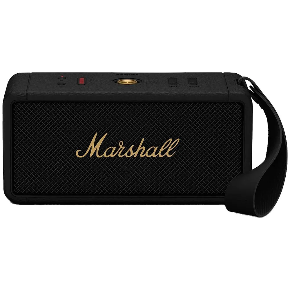 Caixa de Som Marshall Middleton Black Brass