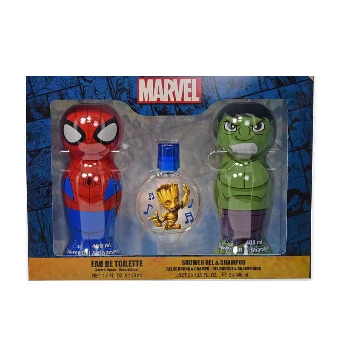 Perfume Marvel Spider-man/hulk Figures Eau De Toilette 50ml