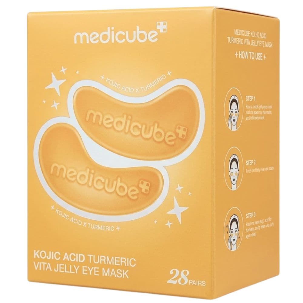 Máscara de Hidrogel para Contorno Dos Olhos Medicube Kojic Acid (28 Folhas)