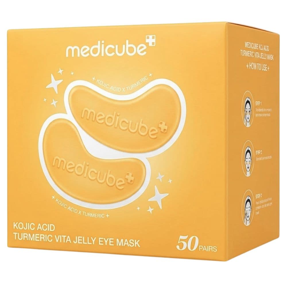Máscara de Hidrogel para Contorno Dos Olhos Medicube Kojic Acid (50 Folhas)