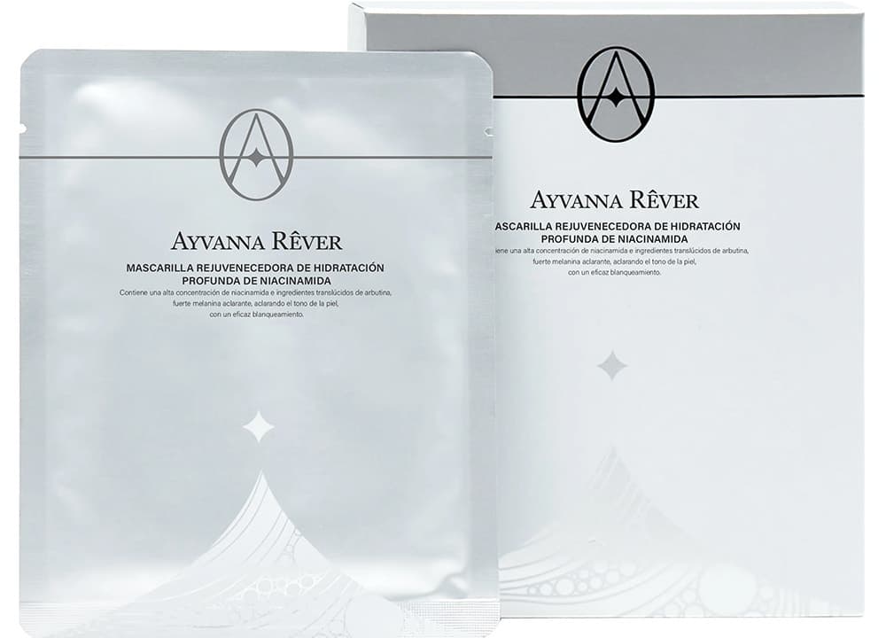 Máscara Facial Ayvanna Rever Rejuvenescedora (5 Unidades de 22mL)