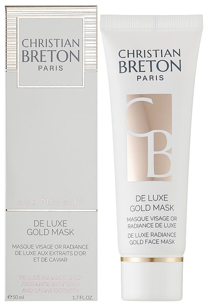 Máscara Facial Christian Breton Global Anti-Aging de Luxe Gold - 50mL