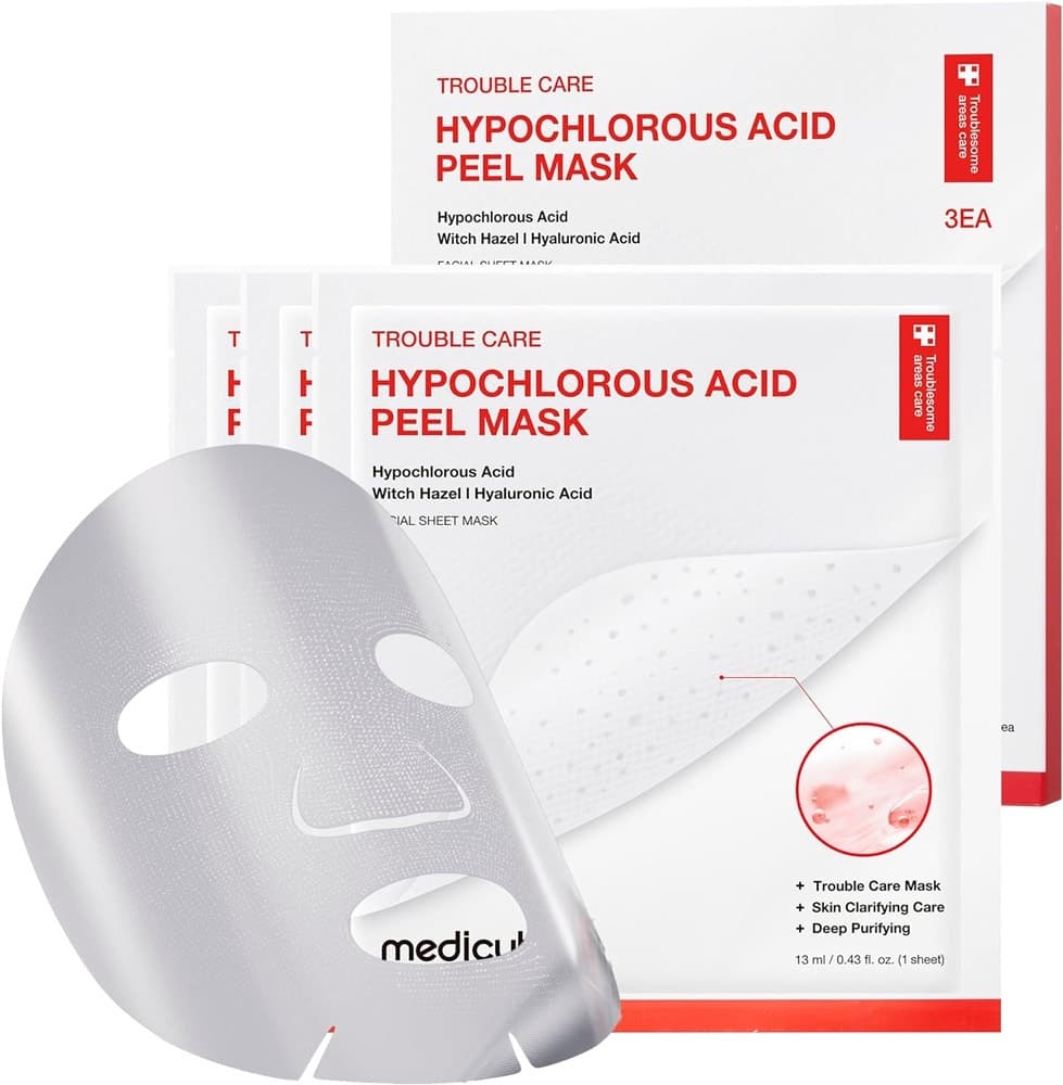 Máscara Facial Medicube Ácido Hipocloroso 13mL (3 Unidades)