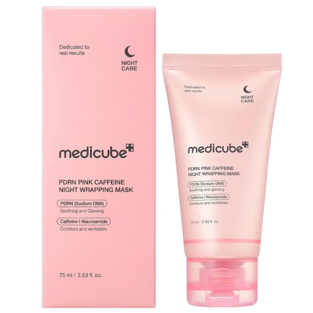 Máscara Facial Noturna Medicube Pdrn Pink Caffeine - 75mL