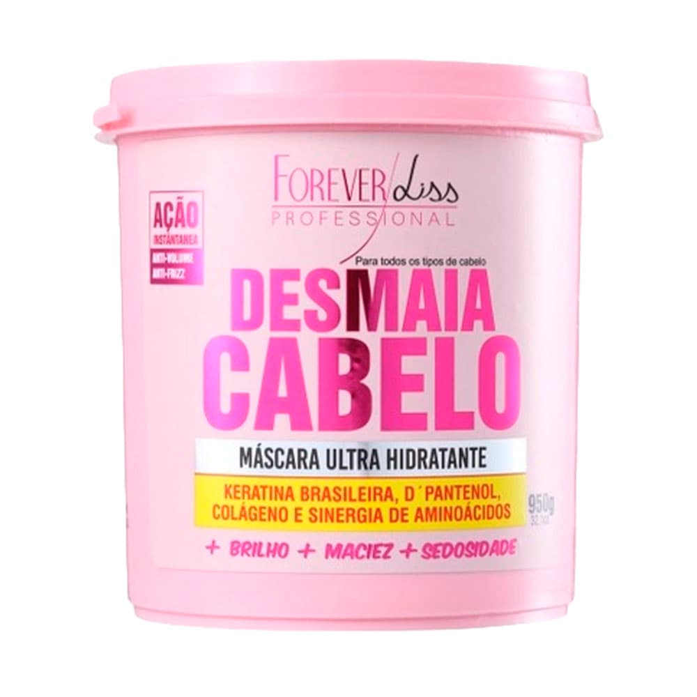 Máscara Desmaia Cabelo Forever Liss 950GR
