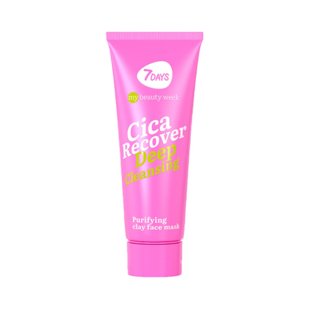 Máscara Facial 7DAYS Cica Recover Purifying Clay 100G