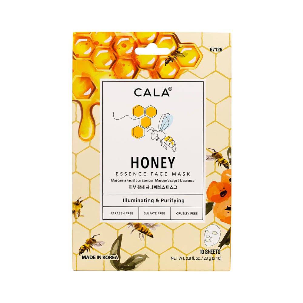 Máscara Facial Cala Honey Illuminating 10 Peças