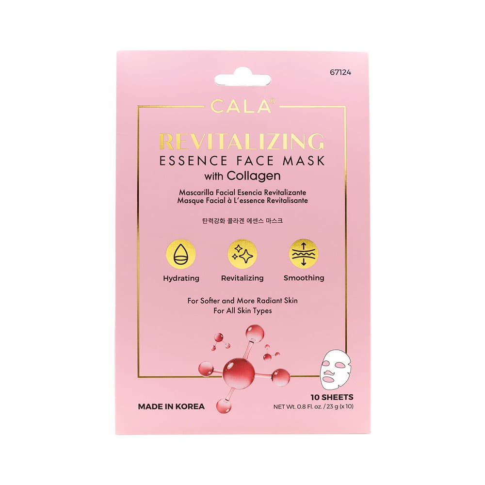 Máscara Facial Revitalizing Collagen Cala 10 Peças