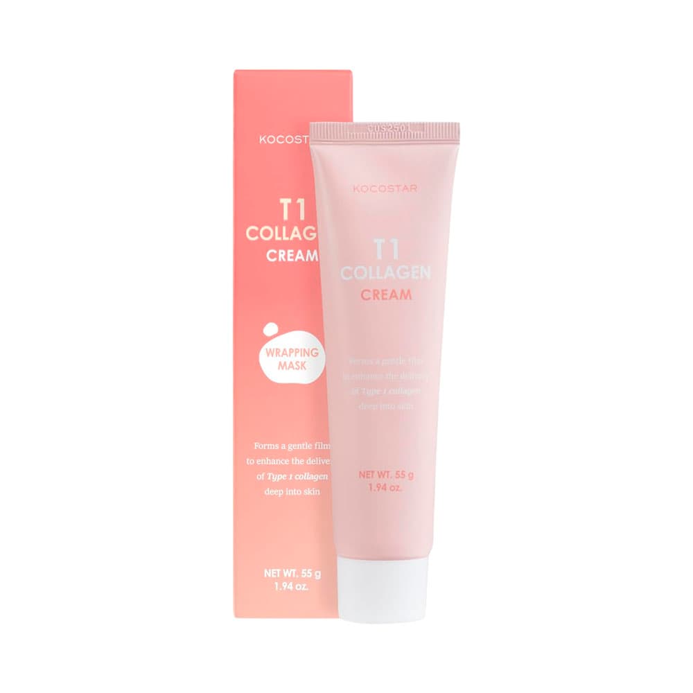 Máscara Facial Kocostar T1 Collagen Cream Wrapping 55G
