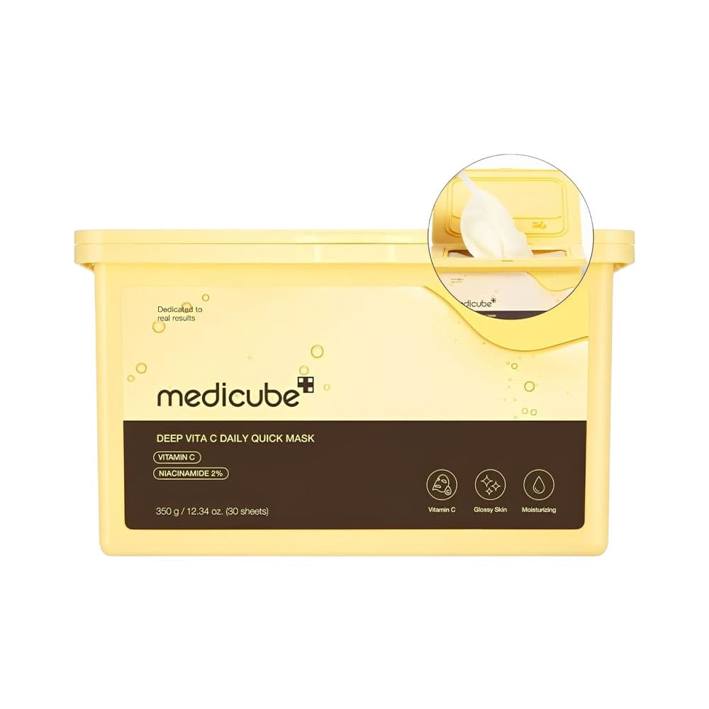 Máscara Facial Medicube Deep Vita C Daily Quick 30 Unidades