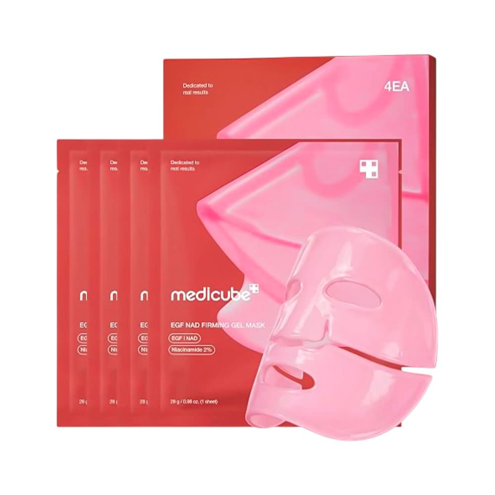 Máscara Facial Medicube Egf Nad Firming Gel 4 Peças