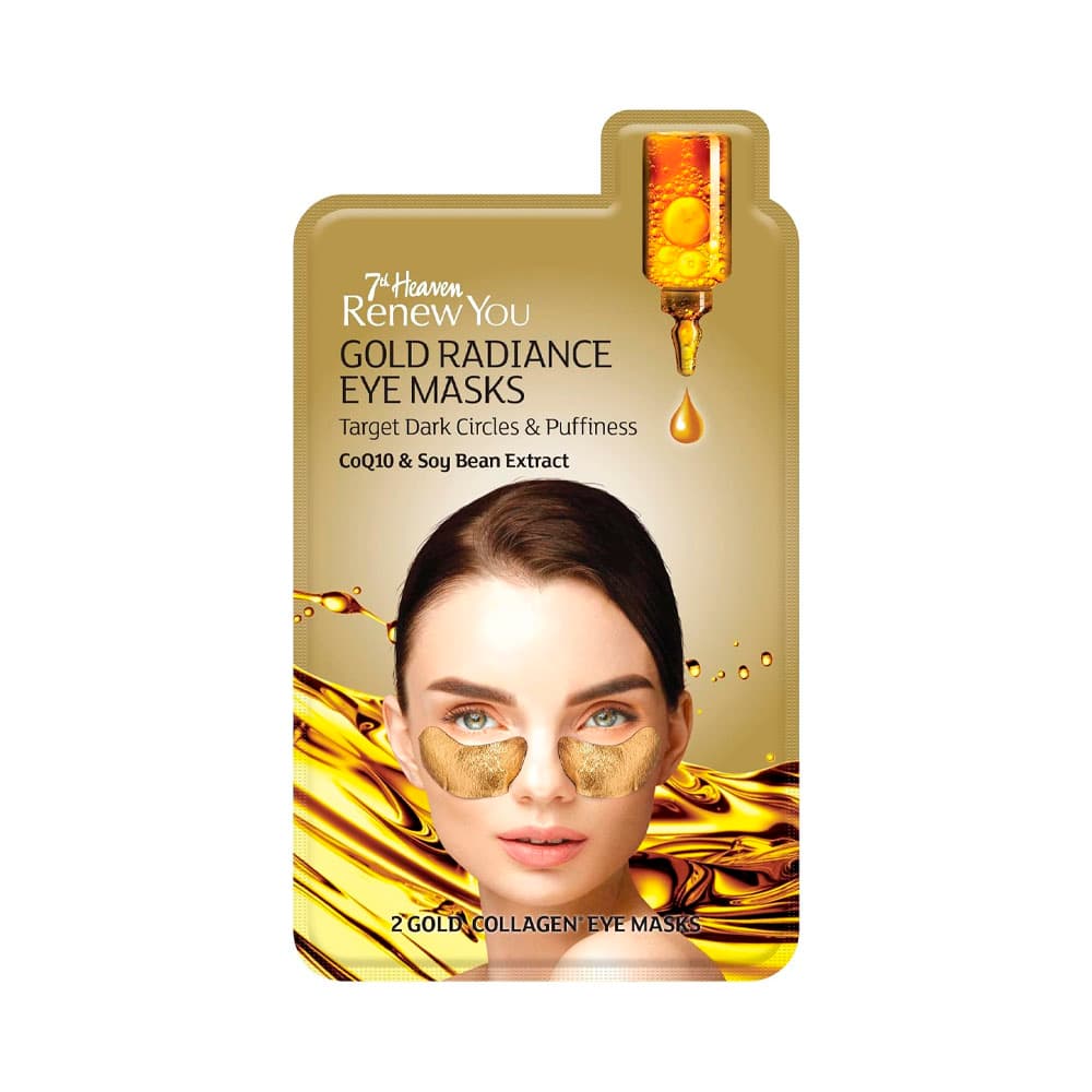 Máscara para Contorno Dos Olhos Montagne Jeunesse Renew You Gold Radiance
