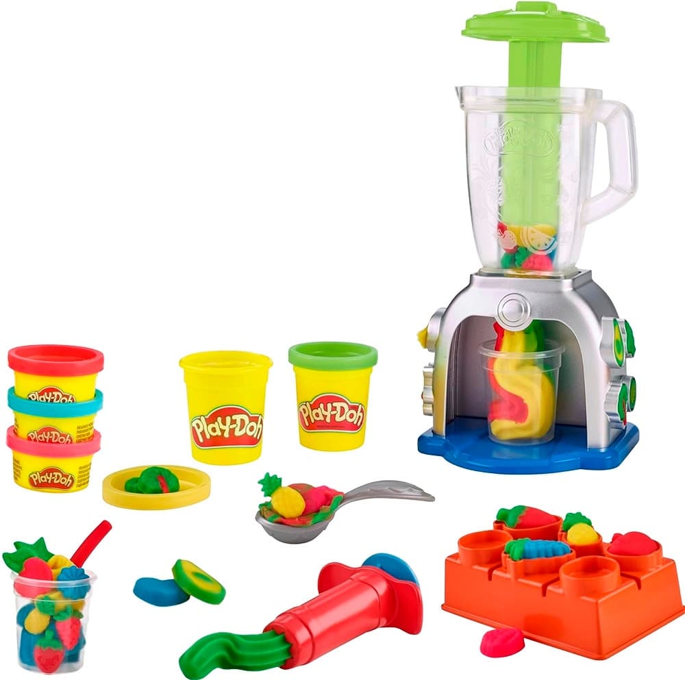 Massa de Modelar Play-Doh Kit Liquidificador de Smoothies Hasbro - F9142
