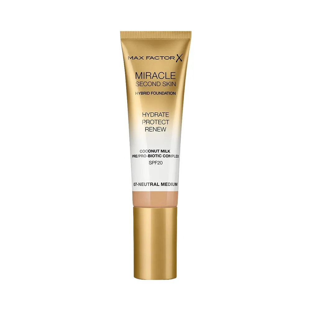 Base Max Factor Miracle 07-Neutral Medium 30ml