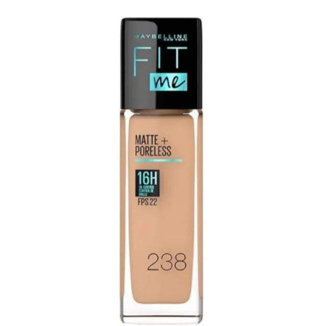 Base Líquida Maybelline Fit Me Matte+Poreless Spf22 238 30ml
