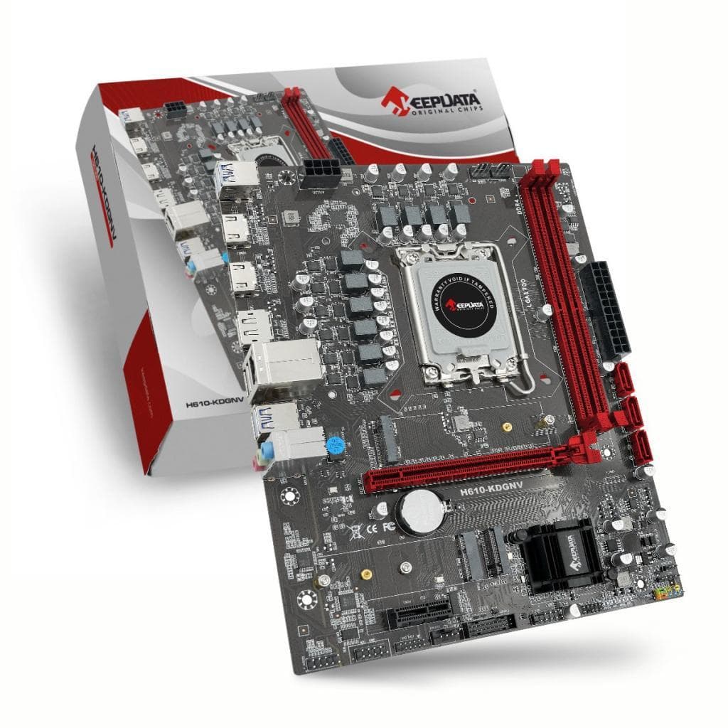 Placa-mãe Keepdata H610-Kdgnv DDR4 HDMI/NVME