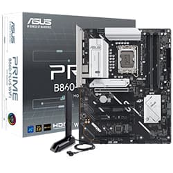 Placa-mãe Asus Prime B860-Plus Wifi Ddr5 Wifi6e Bt Dp Hdmi Type-c Usb3.2 Glan Som