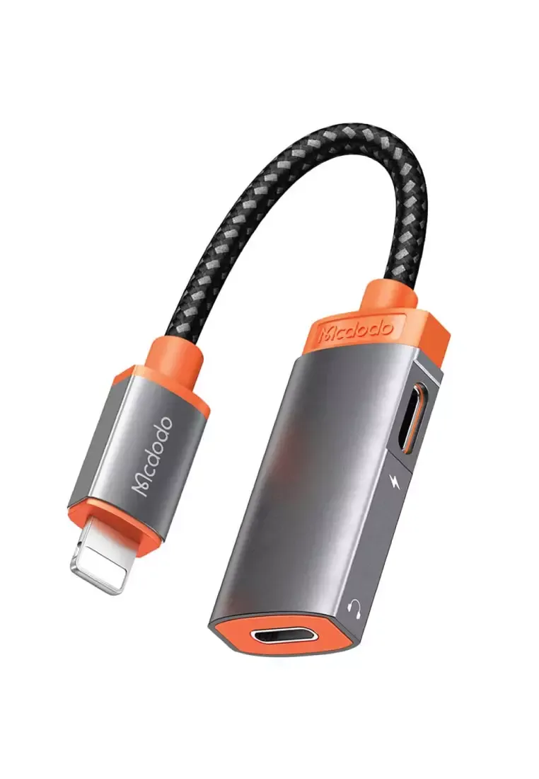 Adaptador de Áudio Mcdodo Ca-0490 Lightning Preto