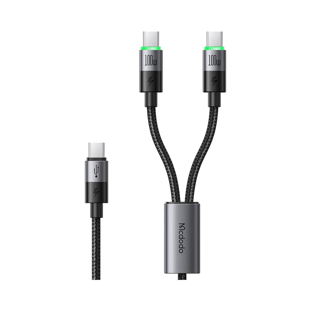 Cabo Mcdodo USB-C 2 Em 1 1.5M