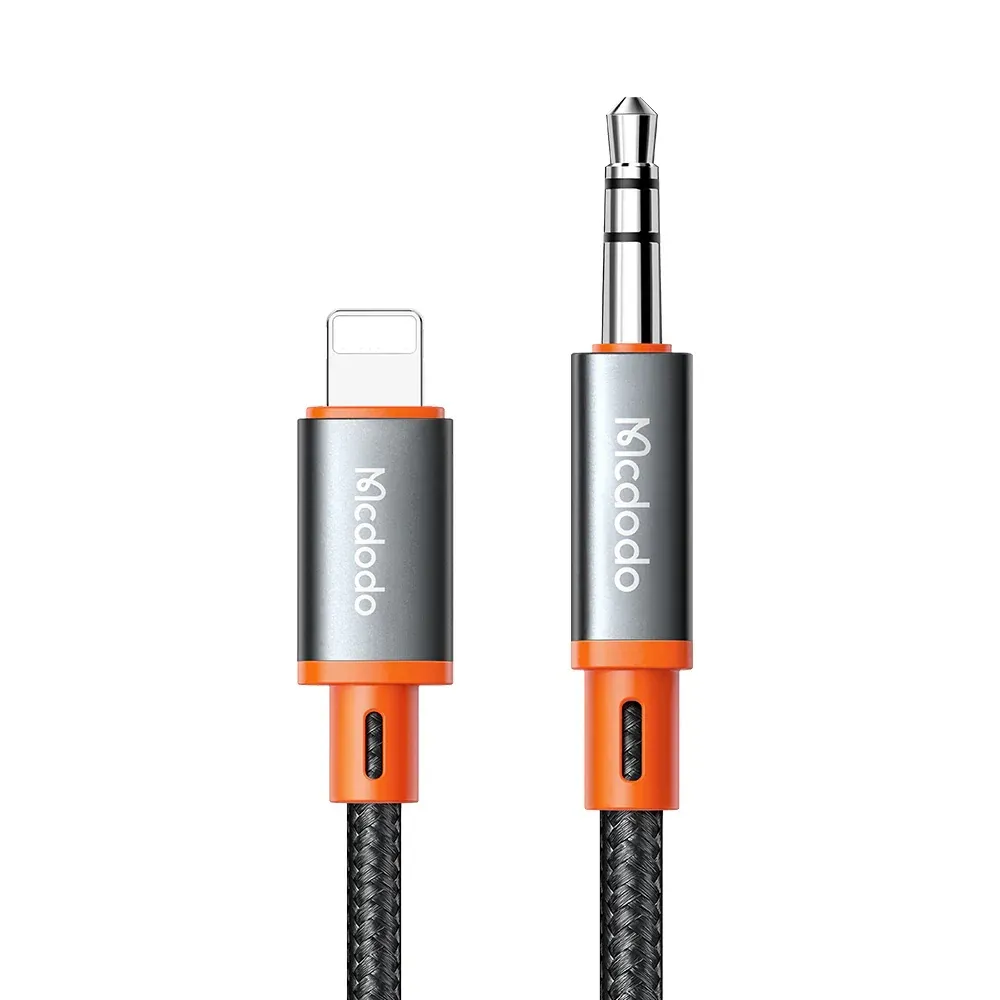 Cabo Mcdodo Lightning para Áudio de 3.5Mm 1.2M Preto
