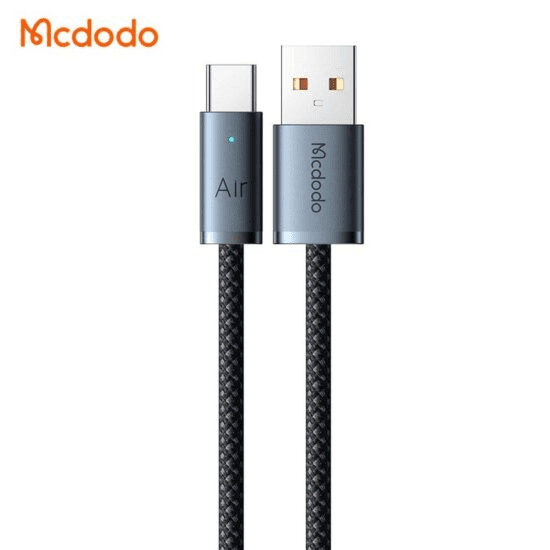 Cabo Mcdodo Ca-1320 1.2M 6A USB-A para Tipo-C Preto