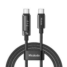 Cabo Mcdodo Ca-8900 1.2M 240W USB-C para USB-C Preto