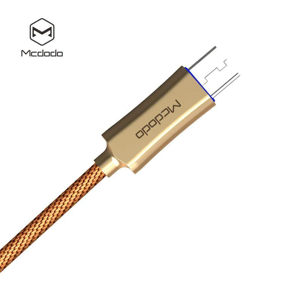 Cabo Mcdodo USB-C para USB-C Ca-5581 100W 1.2M Dourado