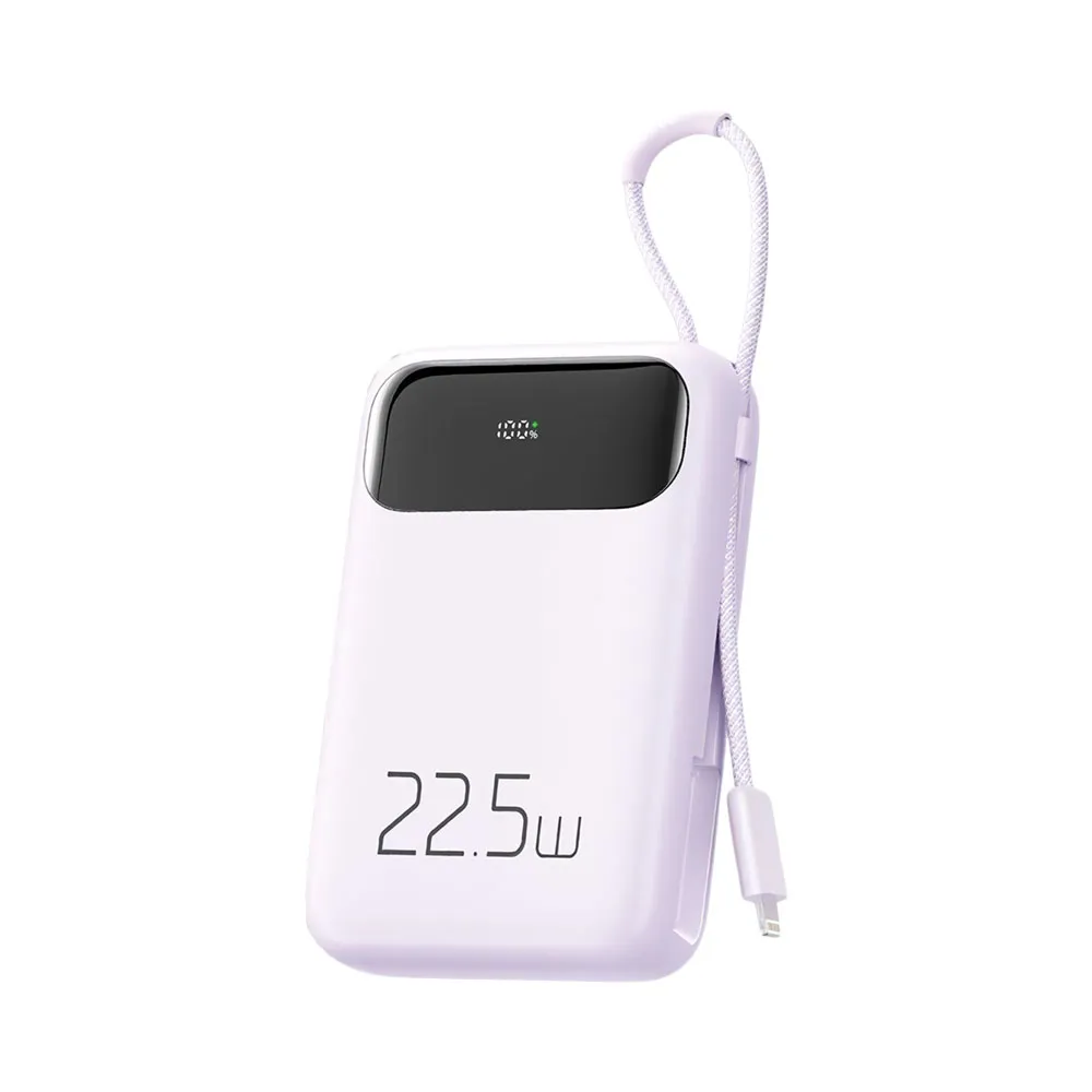 Carregador Portátil Mcdodo Mc-325 10000mAh 22.5W Roxo Claro