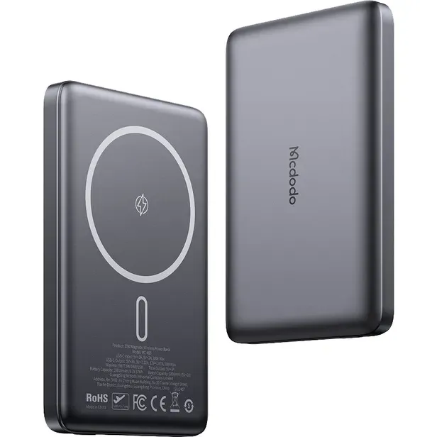 Power Bank Mcdodo Mc-4651 Magnetic 10000mAh 20W Preto