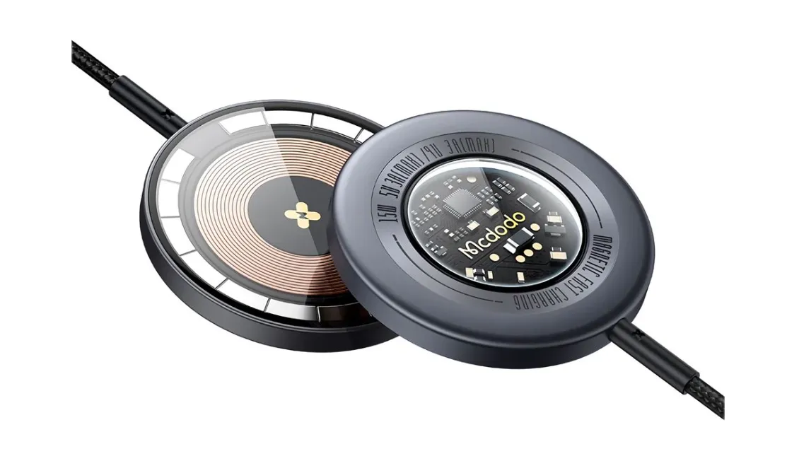 Carregador Magnético Mcdodo Ch-2330 Transparente 15W Deep Grey