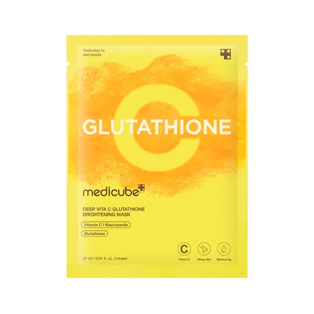Máscara Facial Medicube Deep Vita C Glutath Brighteni Mask (1 Unidade)