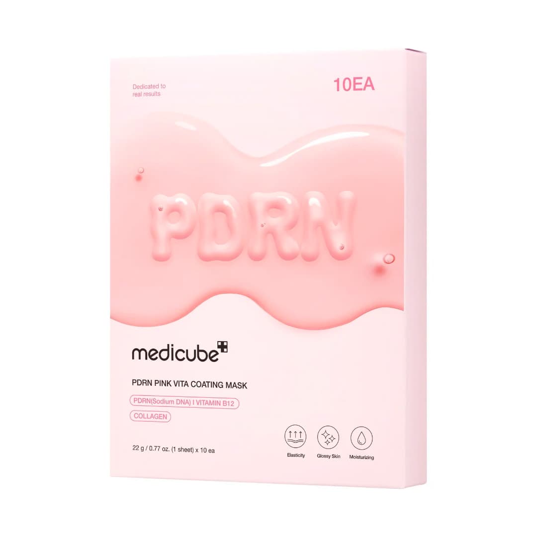 Máscara Facial Medicube Pdrn Pink Vita Coating (10 Unidades)