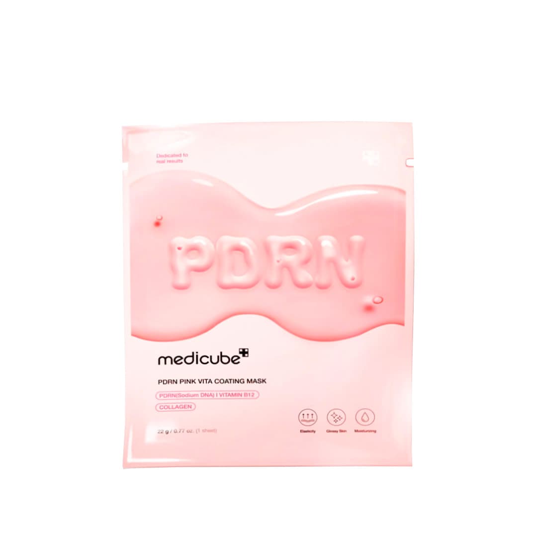 Máscara Facial Medicube Pdrn Pink Vita Coating (1 Unidade)