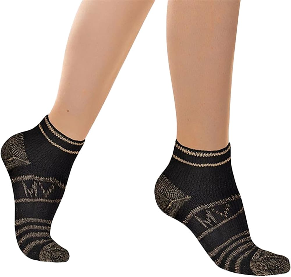 Meias Medivaric Cano Baixo Tornozelo 5605P0304 - Preto (L)