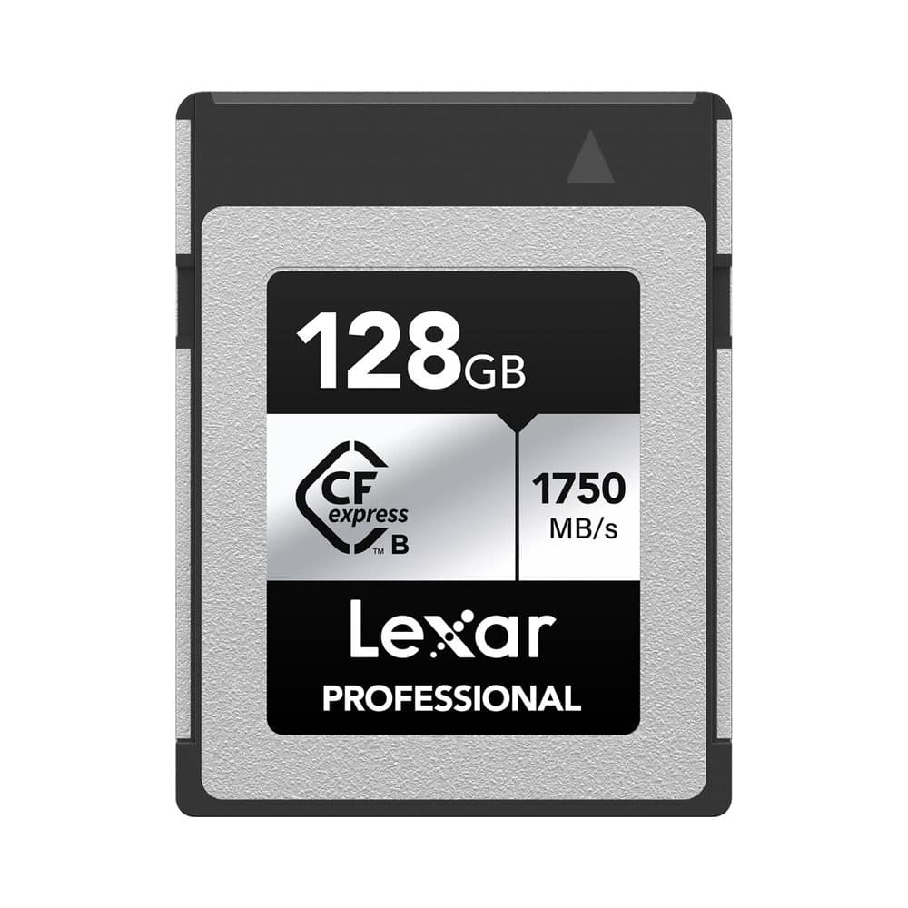 Cartão de Memória Lexar CFexpress Tipo B 128GB 1750-1300MB Prata