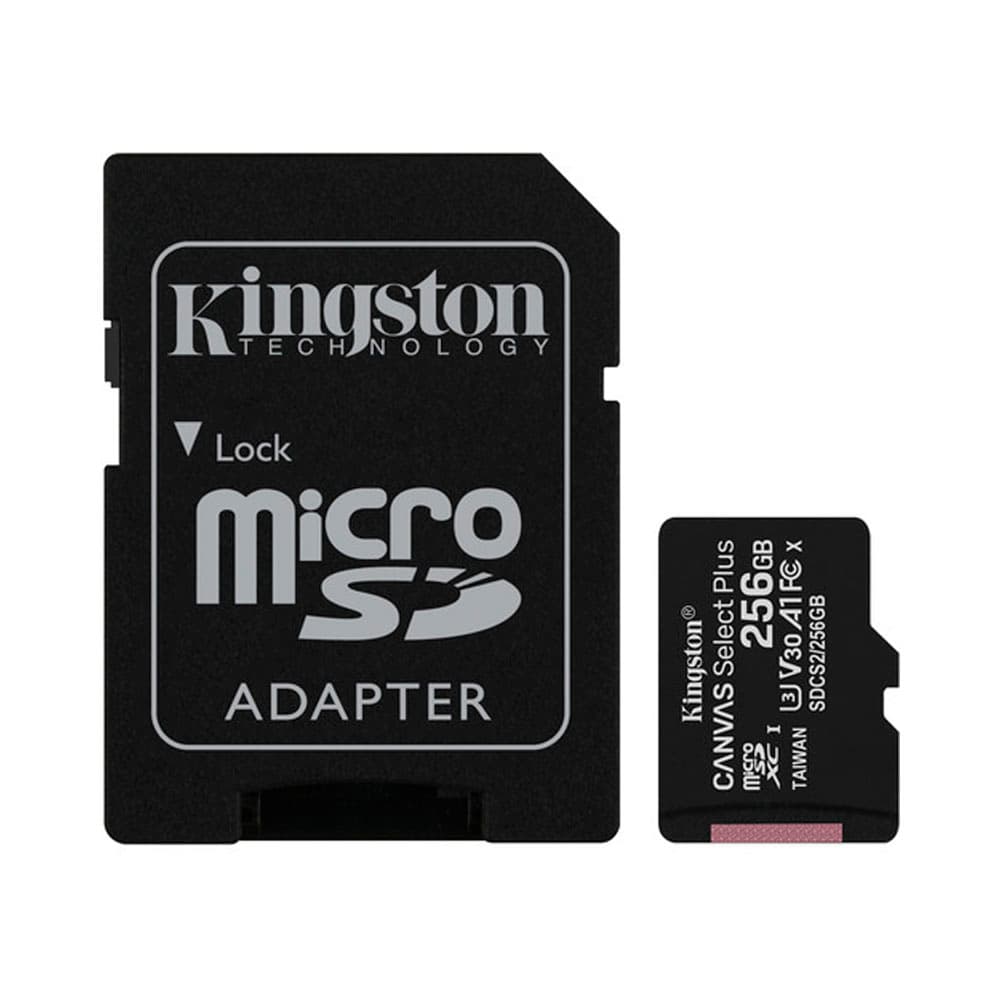 Cartão de Memória Kingston Canvas Select 256GB 100MB