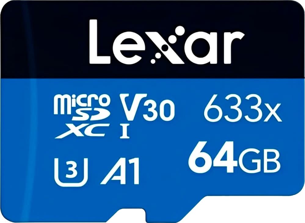 Cartão de Memória Lexar Micro Sdxc Uhs-I 64GB 100MB/S 633X