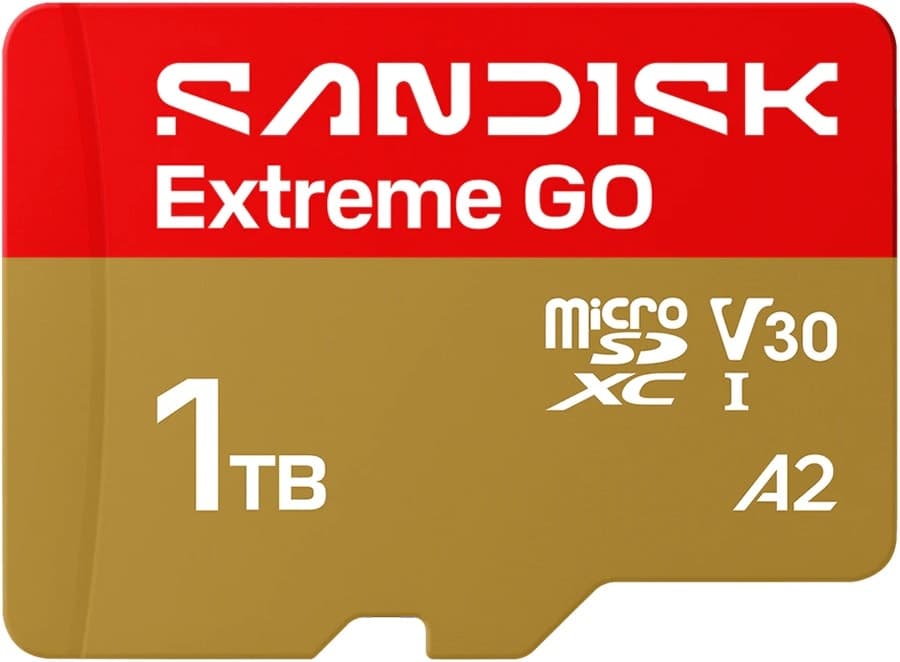 Cartão de Memória Micro Sdxc Uhs-I SanDisk Extreme Go 1TB 240MB/s