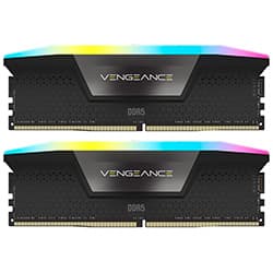 Memória RAM Corsair Vengeance RGB DDR5 96GB (2x48GB) 6800MHz Preto