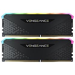 Memória RAM Corsair Vengeance RGB Rs DDR4 32GB (2x16GB) 3200MHz Preto