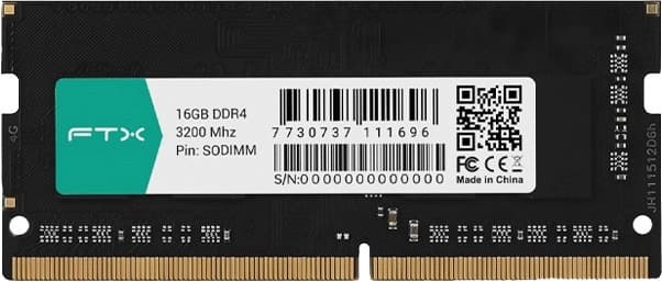 Memória RAM DDR4 32GB 3200MHz Ftx