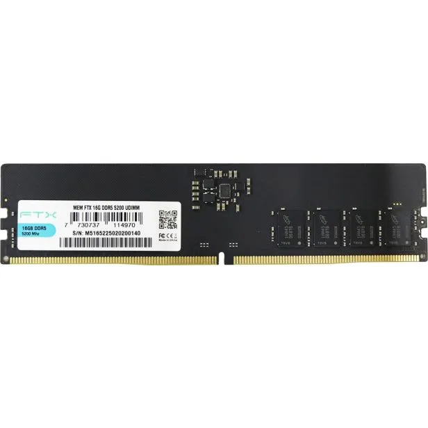 Memória RAM Elg DDR5 16GB 5200 MHz Ftx