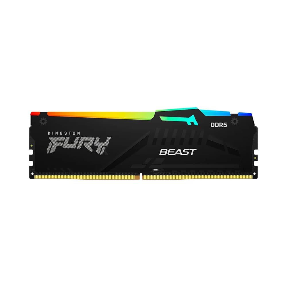 Memória RAM Kingston Fury Beast 8GB DDR5 5200MHz RGB Pc
