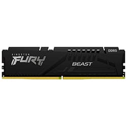 Memória RAM Kingston Fury Beast 16GB DDR5 6400MHz Preto