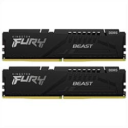 Memória RAM Kingston Fury Beast DDR5 32GB (2x16GB) 5600MHz Preto
